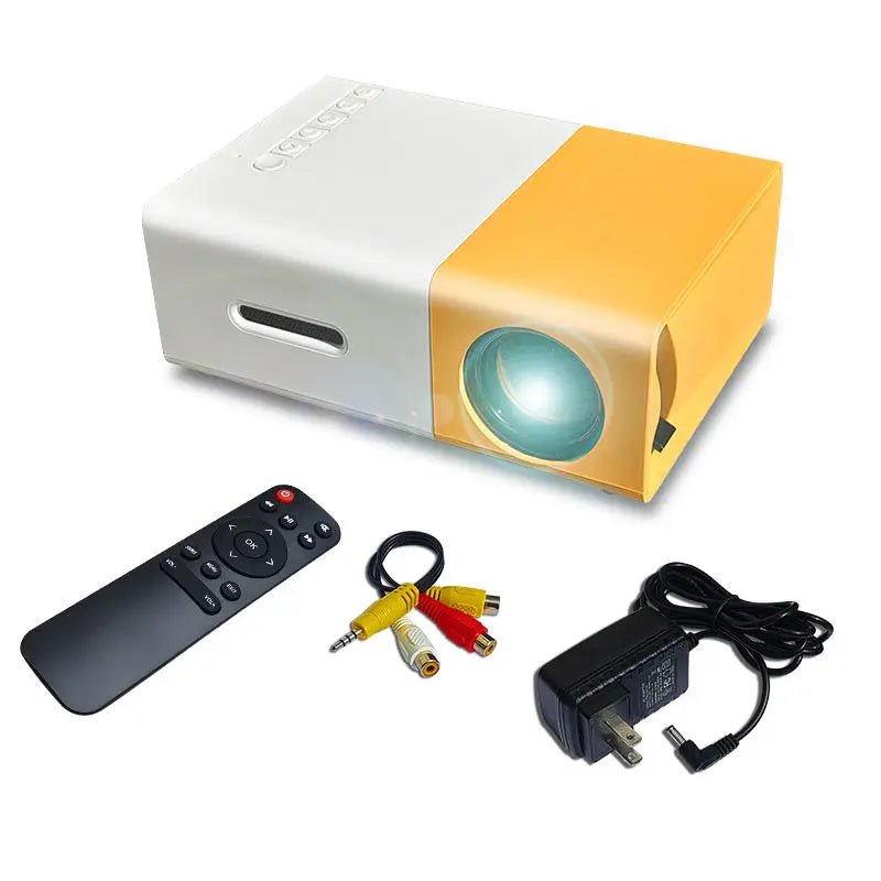 Factory YG300 Smart Projector Cinema Theater YG300 Pro Multimedia Projector Game Mini Portable Home LCD Pocket Projector
